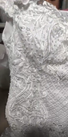Robes de mariée sirène africaines blanches champagne taille plus à manches courtes et épaules dénudées personnalisées 2022