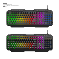 Échantillons punk mécanique Lettre Laser gravure clavier usb clavier étanche avec 3 niveaux de lumière avec souffle
