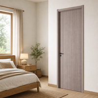Ligne de production de portes coulissantes intérieures en MDF de haute qualité personnalisées, certifiées CE, isolation acoustique, design moderne pour cuisine et salon