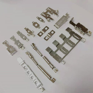 Micro Stamping Service Custom Brass Copper Stainless Steel Electronic Components Terminal - Product Image 2