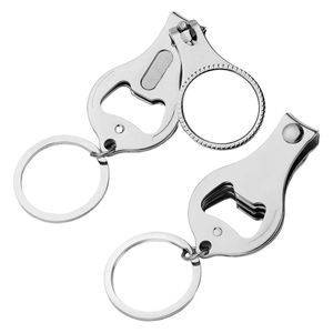 Gantungan Kunci Sublimasi dengan Pembuka Botol Logam & Pemotong Kuku DIY Multifungsi yang Dapat Dipersonalisasi dengan 2 Gaya - Product Image 6