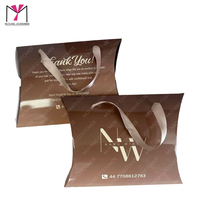 Offre Spéciale : Ensemble d'étiquettes pour cheveux de la marque MUYANG avec boîte à perruque, sac en satin, sac à main, logo en relief, en papier, imprimé UV