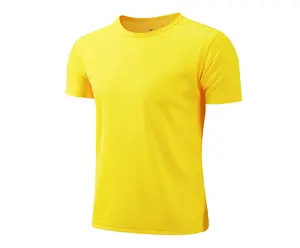 무료 샘플 망 유니섹스 소프트 사용자 정의 Tshirt 인쇄 화이트 티셔츠 체육관 스포츠 빠른 건조 100% 폴리 에스터 공백 승화 T 셔츠