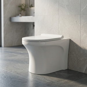 Wall Hung <b>Ceramic</b> Indian EWC Toilet <b>Pan</b> Modern European Water Closet Sanitary Ware Design Collection - Product Image 4