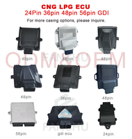 وحدة تحكم إلكترونية FCT CNG LPG MP48 OBD MP36 MP24 لنظام الحقن المتسلسل للغاز البترولي المسال والغاز الطبيعي المضغوط للسيارات ذات المحركات رباعية الأسطوانات