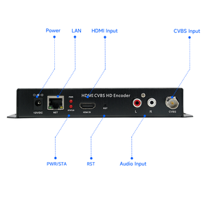 Encodeur vidéo ORIVISION H.264 HDMI/CVBS, 1080P 60Hz, encodeur de diffusion en direct SRT RTMP - Product Image 2