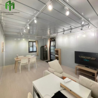 Op maat gemaakte, ademende, modulaire prefab sandwichpaneel kantoorhuizen van 20ft en 40ft