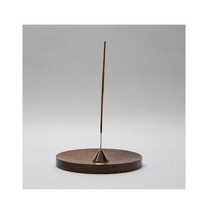 Porte-encens nouveau Design porte-encens en bois et en laiton fait à la main - Product Image 1