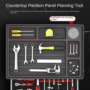 Chariot à outils <span class=keywords><strong>de</strong></span> réparation automobile, boîte à outils <span class=keywords><strong>de</strong></span> style tiroir, chariot multifonctionnel, armoire à outils mobile, établi d'atelier - Product Image 6