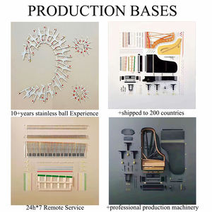 <span class=keywords><strong>Piano</strong></span> Akustik Grand Klasik Hitam Kayu Raksasa Kustom untuk Konser Grand, Resital Profesional, dan Pertunjukan Teater - Product Image 3
