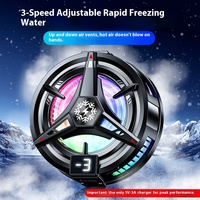 2025 nouveau RGB lumière TL07 téléphone refroidisseur de jeu magnétique semi-conducteur Mobile radiateur anneau lumière efficace ventilateur de refroidissement pour Mobile