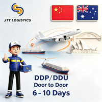Logistique de fret aérien porte-à-porte de la Chine vers l'Australie, sécurisée, taxes payées, DDP