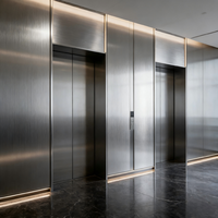 Panneau mural en bambou charbon de bois brillant haute densité, imperméable et résistant aux rayures pour la décoration murale intérieure