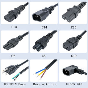 ブラジル電源ケーブル<span class=keywords><strong>3</strong></span>-プロング100-240v 1.8m PC素材IEC女性用エンドタイプコンピューター & インタラクティブマルチメディアハブ - Product Image 6