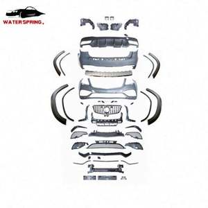 อุปกรณ์เสริมภายนอกรถกระโปรงข้างกันชนหลังด้านหน้า GLS63ชุดบอดี้คอนเวอร์ชันเต็มรูปแบบสำหรับ Mercedes Benz GL W166 X166 2013-2015 - Product Image 1