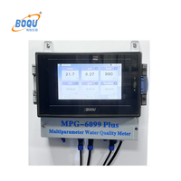 Analyseur de qualité de l'eau multi-paramètres MPG-6099Plus IOT avec pH numérique EC DO TSS turbidité COD ammoniac Tem Ion pour eaux usées