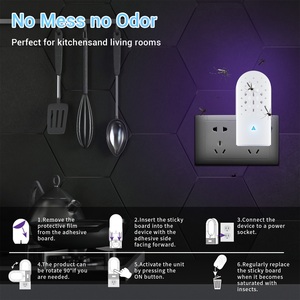 Trong nhà 90 độ xoay cắm trái cây bay Catcher keo giấy bay côn trùng bẫy điện Ống ánh sáng bay bẫy - Product Image 2