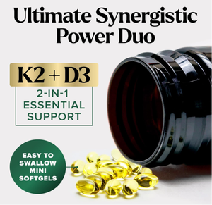 Premium Healthcare Vitamine D3 K2 Softgel <span class=keywords><strong>Capsules</strong></span> 100.000 IE/G Calcium Magnesium Zink Ondersteuning voor botten en gewrichten Verbeterde botdichtheid - Product Image 5
