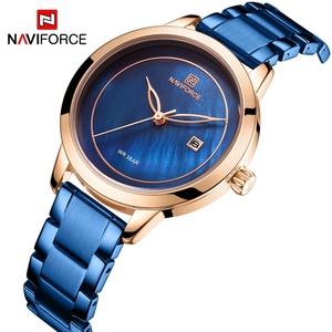 Rose Gold <b>Watches</b> for Women Quartz Wristwatches Ladies Top Brand NAVIFORCE 5008 Relogio Feminino Naviforce Offical Shop <b>Watch</b> - Product Image 5