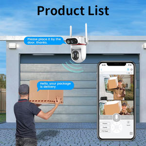 كاميرا أمان Wistino 4K Ubox خارجية مقاومة للماء عدسة مزدوجة PIR Humanoid تتبع تلقائي 4G كاميرا شمسية - Product Image 4