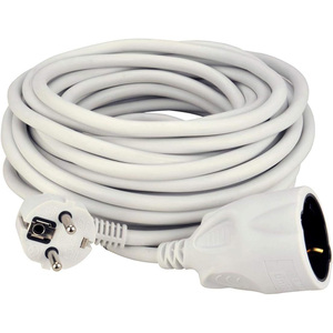 สายเคเบิล H05VV-F3G1.5mm2ต่อขยาย Sckuko ยาว3ม. 16 A/250 <span class=keywords><strong>V</strong></span> 3680 <span class=keywords><strong>W</strong></span> สีดำสีขาวพร้อมปลั๊กป้องกันสำหรับใช้ในร่ม - Product Image 2