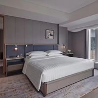 Kunden spezifische moderne Luxus-Holzplatten möbel für 5-Sterne-Hotelsuiten Schlafzimmer-und Wohnzimmer-Suiten für Villen Apartments Resorts