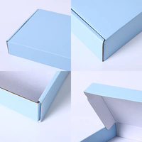 Boîte d'emballage personnalisée en carton kraft ondulé, écologique, recyclable, cadeau pour vêtements, chaussures, accessoires, impression quadricolore mate