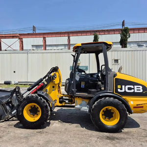Chargeuse sur pneus JCB 406B exceptionnelle, 10 tonnes, chargeuse frontale, transmission hydrostatique, 4 roues motrices, compacte et pratique avec moteur - Product Image 1