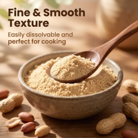 Farine d'arachide végétalienne et cétogène de qualité supérieure en gros, sans gluten, riche en protéines, pour pâtisserie, smoothies et sauces