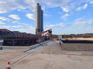 Centrale à béton mobile certifiée CE ISO 500t/h tout-en-un, machine de malaxage de béton stable avec moteur PLC - Product Image 2