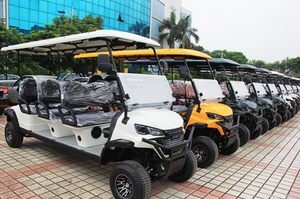 รถกอล์ฟไฟฟ้าราคาประหยัด 6 ที่นั่ง แบตเตอรี่ลิเธียม รับน้ำหนักได้ 300 กก. ระยะทาง 54 หลุม พร้อมรีโมทคอนโทรล 4 ล้อ มอเตอร์ 5 กิโลวัตต์ - Product Image 5
