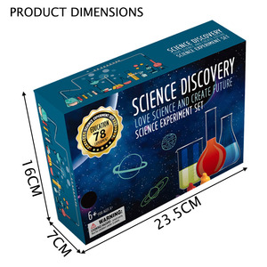 Kit de Experimentos Científicos de Plástico de 78 Piezas para Niños, Aprendizaje STEM, Laboratorio de Química Educativo, Batería Incluida, para Niños y Niñas - Product Image 4