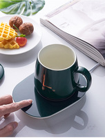 Nouvelles promotions : Tasse intelligente thermostatique en céramique avec logo personnalisé, idéale pour le bureau, la maison, comme cadeau de rentrée scolaire ou de remise de diplôme
