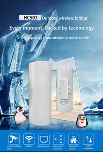 Huastlink HC503 ระยะ 3 กม. ความเร็ว 300mbps 5.8GHz บริดจ์เครือข่ายไร้สายแบบจุดต่อจุด ชิปเซ็ต AR9344 พอร์ต 1 <span class=keywords><strong>WAN</strong></span>+1 LAN สำหรับภายนอกอาคาร มาตรฐาน CE/FCC - Product Image 3