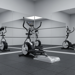 Manual comercial HuaVigor aleación de aluminio tracción delantera elíptica Cross Trainer especial Spacewalk gimnasio escalador elíptico - Product Image 2