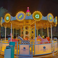 Manège d'intérieur pour enfants et adultes, carrousel de parc d'attractions, balançoires à chevaux pour enfants, vente en extérieur