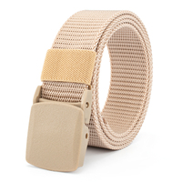 Fournitures d'usine Sports Loisirs Boucle en plastique 3.2cm Ceinture Nylon Tissu Ceinture tactique pour hommes