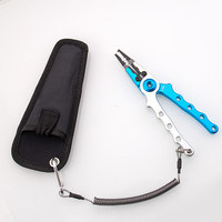 Pince de pêche à anneau fendu, outils pour enlever le hameçon, coupe ligne, matériel de pêche,