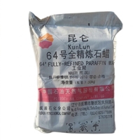 Cire de paraffine entièrement raffinée Kunlun 64 en vrac pour la fabrication de bougies