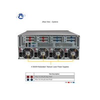 Supermicro Gpu Superserver Sys-421Gu-Tnxr Nvi Dia Hgx Tesla T4/Server/Gpu/H100 Pcie 4 Gpu Ai H100 Server