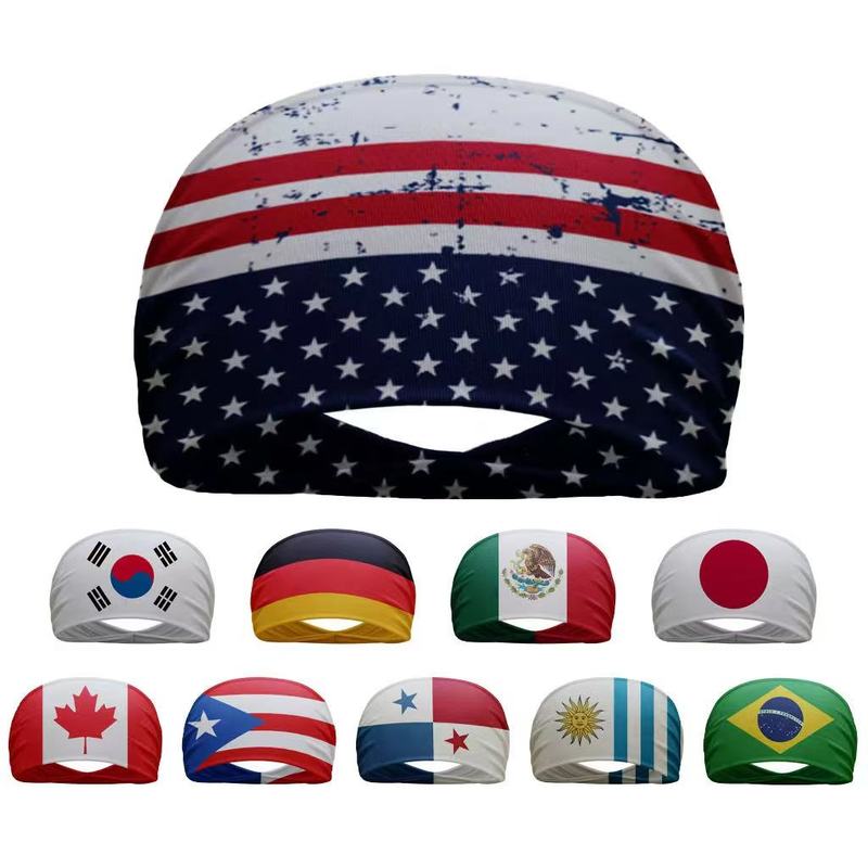 FQ Custom Country Flag Headband National