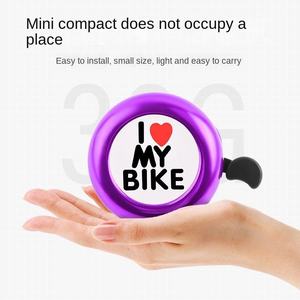Linda Campana para Manubrio de Bicicleta para Niños, Mini Campana Súper Fuerte para Bicicleta Infantil, Bocina de Bicicleta, Alarma de Advertencia de Seguridad para Ciclismo, Accesorios para Bicicleta - Product Image 2