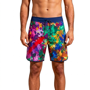 Shorts de sport pour hommes de niveau professionnel, tissu performant à séchage rapide, flexibilité améliorée, taille élastique, ajustement sécurisé, cordon de serrage, poche pratique - Product Image 1