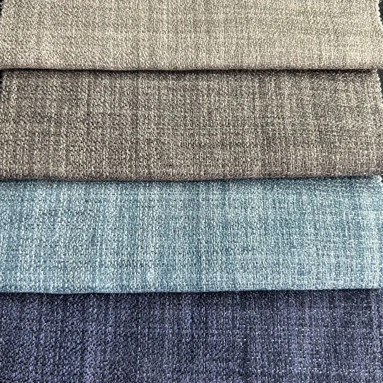 Nga linen vải bán buôn Linen Polyester Vải linen vải 150 GSM