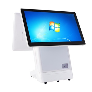 Nhà máy OEM 15.6 "cảm ứng điện dung màn hình tất cả-trong-một POS Hệ thống thiết bị đầu cuối kép 11.6" khách hàng hiển thị Windows 10/11 1 năm - Product Image 4