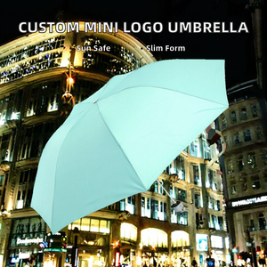 Parapluie Solaire Publicitaire Manuel Mini Glamour Pliant en 3, Personnalisé avec Impression de Logo – Vente Chaude en Gros à Prix Abordable - Product Image 2