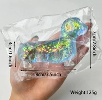 Jouet anti-stress souple et brillant en forme de Teckel et de Malt Sugar, balle à presser, réducteur de stress ultime, unisexe, pour tous les âges