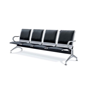 Silla de Aeropuerto de Acero Inoxidable de 3 Plazas / Sillas de Espera para Clínicas y Áreas Públicas - Product Image 3