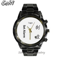 Montre-bracelet pour homme à quartz, tendance et écologique, avec boîtier en alliage, bracelet en silicone, cadran personnalisable – Meilleure vente