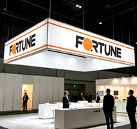 Présentoir suspendu pour salon professionnel, pliable, léger, en aluminium anodisé, facile à monter, avec cadre en aluminium anodisé, sublimation par transfert thermique, tailles personnalisables